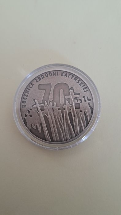 10 zł moneta Rocznicy Zbrodni Katyńskiej