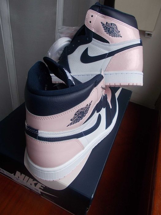 (40,5) Nike JORDAN 1 High Atmosphere DD9335,-641 Jordan 1 Bubble Gum