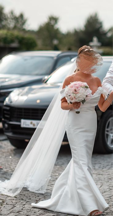 Sprzedam suknię ślubną syrenka rozmiar S/M