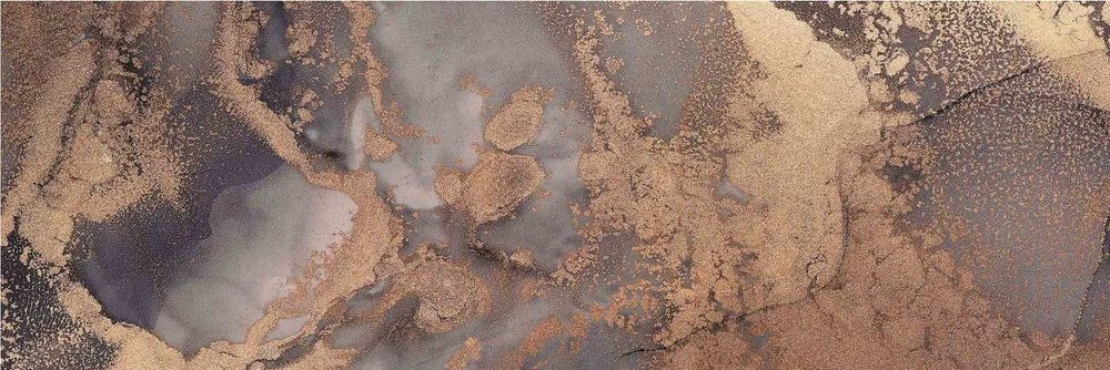 Płytka ścienna szklana dekor Mirror Liquide Stone 30x90 Castorama