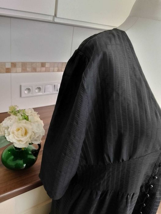 Cubus czarna letnia sukienka 42 XL