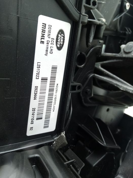 Chauffage / sofagem completa LAND ROVER Range Rover Evoque (L538)