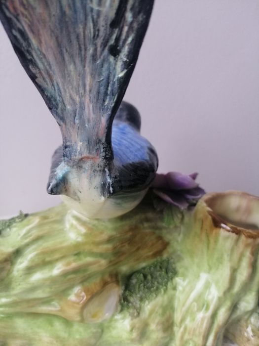 Figurka ptaszek sygnowana Thorley