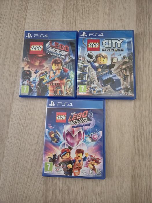 3 jogos PS4 LEGO ótimo estado