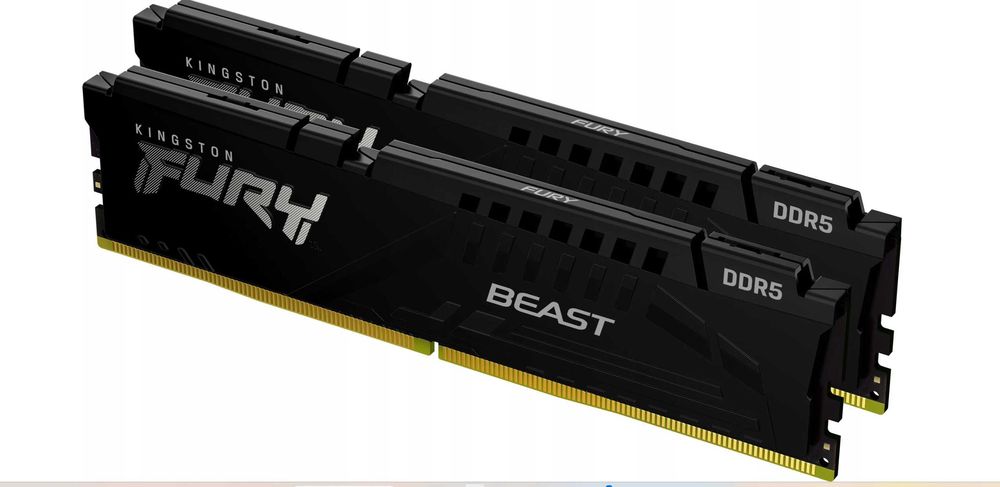 Pamięć Kingston Fury Beast, DDR5, 64 GB, 5200MHz, CL40 KF552C40BBK4