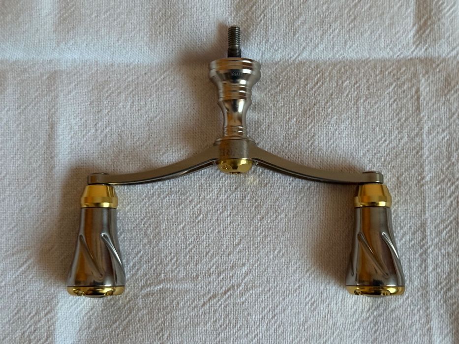 Podwójna Korba Livre Wing 92mm z 2 knobami Livre do koł.Shimano