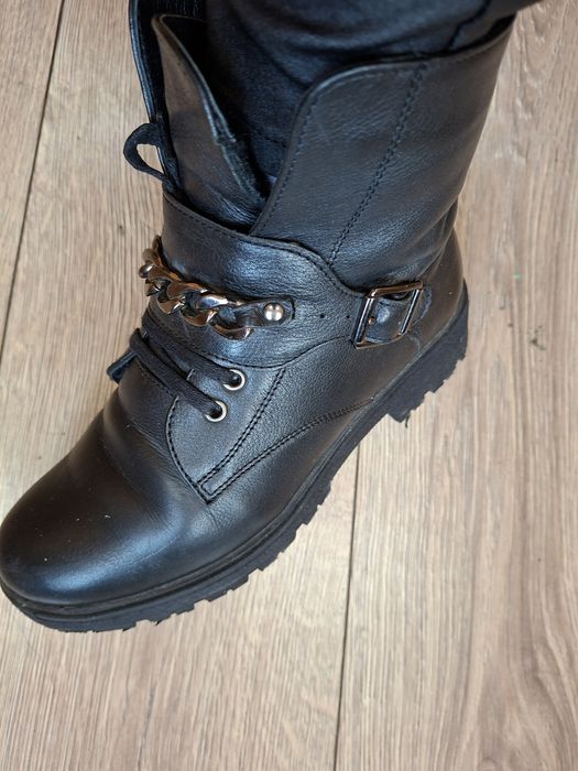 Ботінки черевики шкіряні фірмові Сте птер