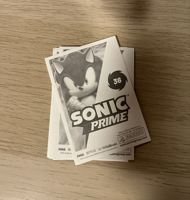 Cromos Sonic Prime