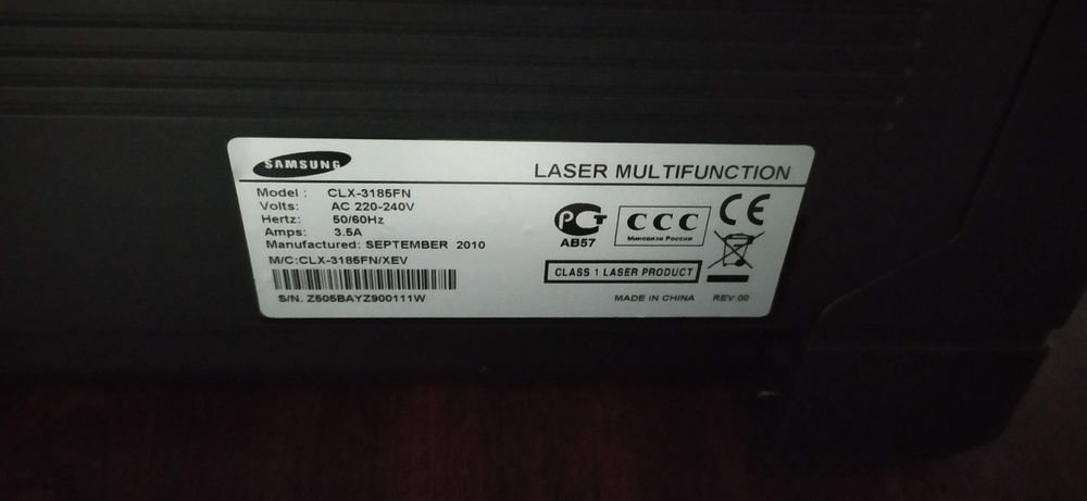 МФУ  Samsung CLX-3185FN