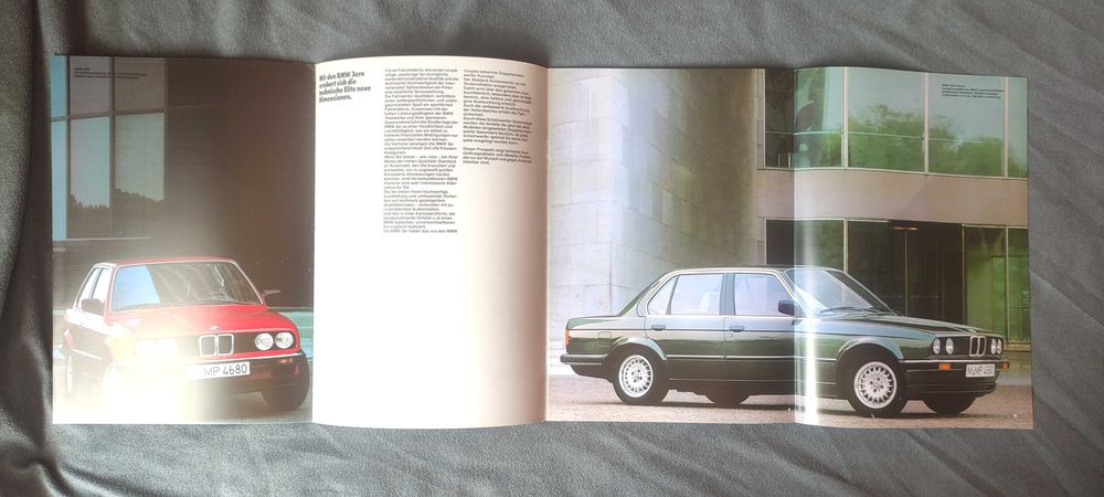 Prospekt BMW 3 E30