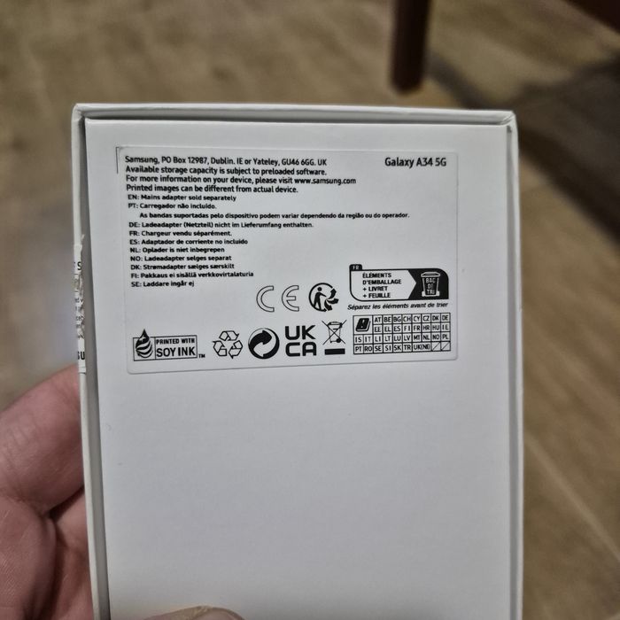 Samsung Galaxy A34 5G com garantia