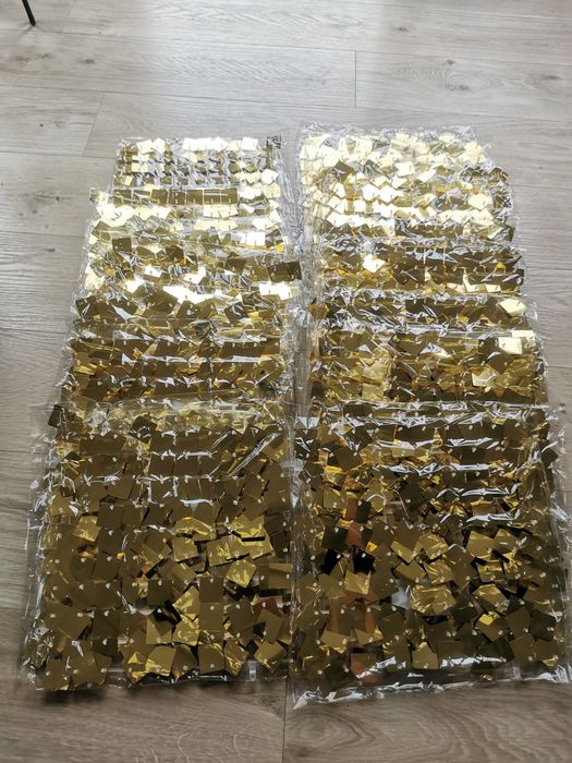 Panele cekinowe - 48 sztuk - NOWE