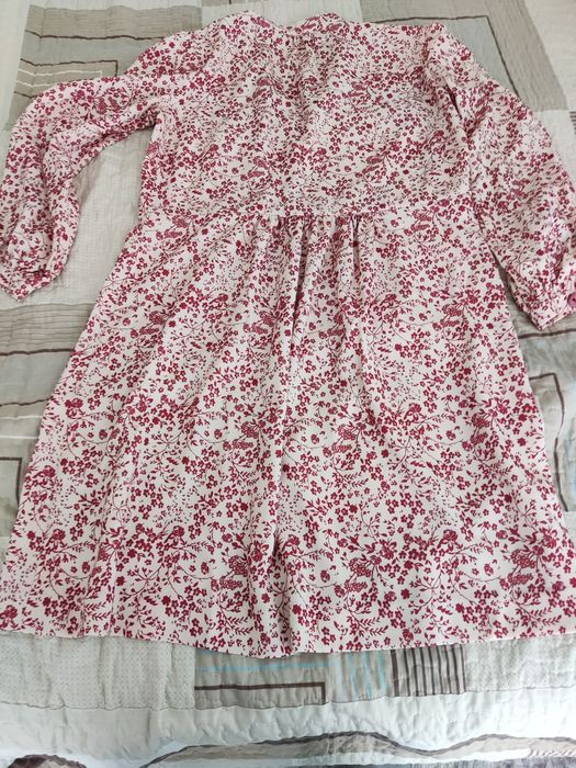Vestido de manga comprida