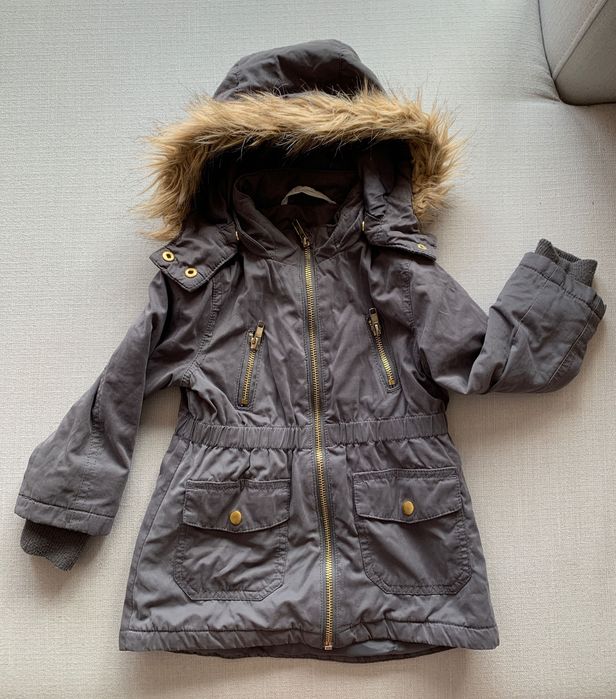 Jesienna parka H&M | Szara | Rozmiar 98