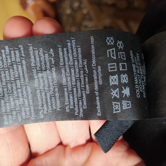 Czarny top Vero moda Crop top S