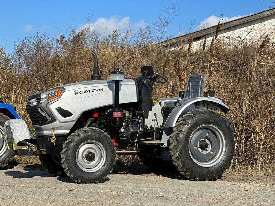 Мінітрактор СКАУТ 244 Ведучій передок доставка Двигун КМ 385 МАСЛА