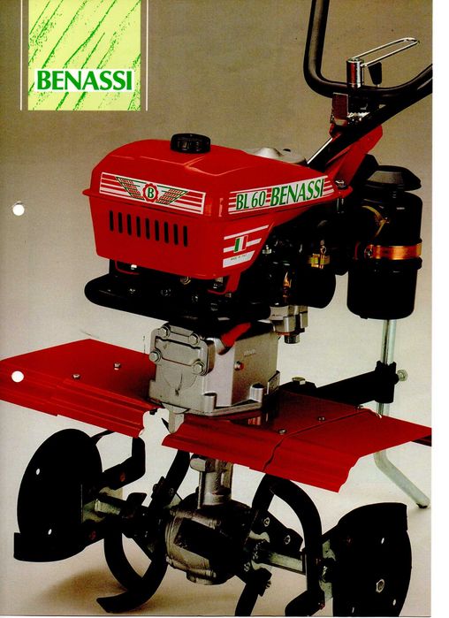 Moto-Enxada Benassi BL-40 4CV 4TP - fabricado na Itália