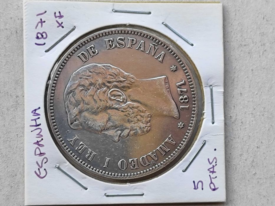 Moedas antigas de Espanha para venda individual. Desde 10€.