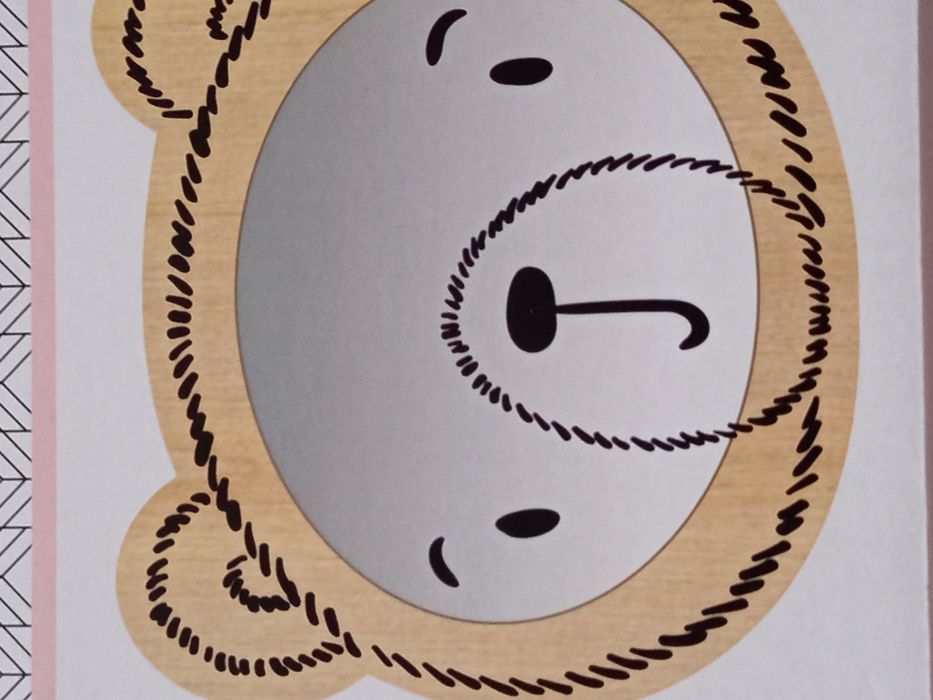 Prezent dla dziecka lusterko miś