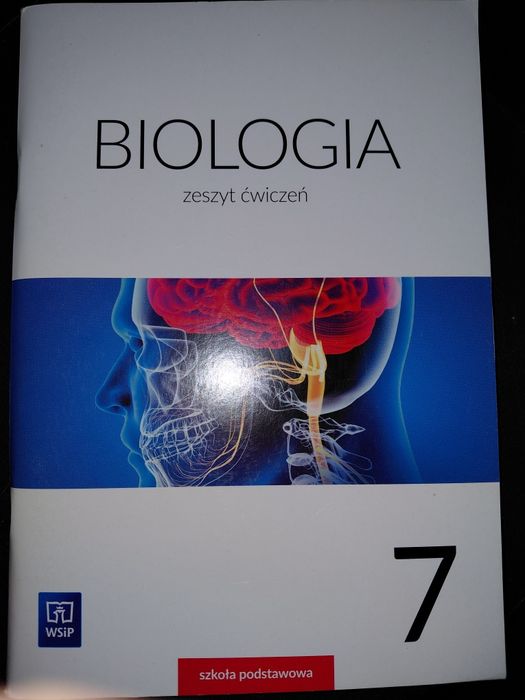 Biologia 7 nowy zeszyt ćwiczeń wsip
