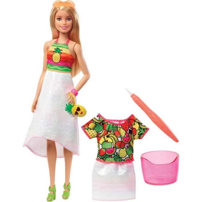 Лялька Barbie Crayola Барбі Фруктовий сюрприз GBK18