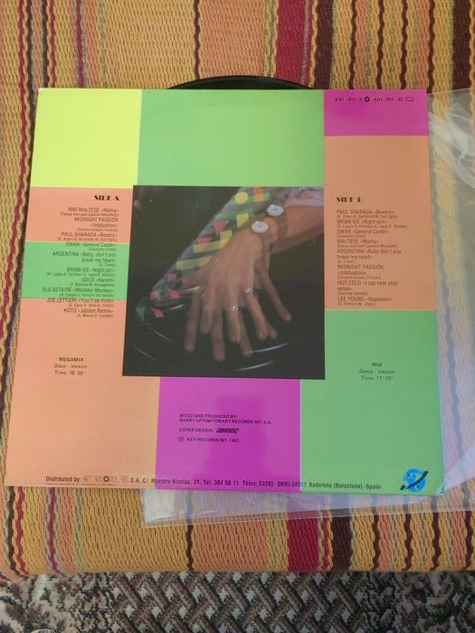 Italian Disco Mix, album winylowy Italo disco