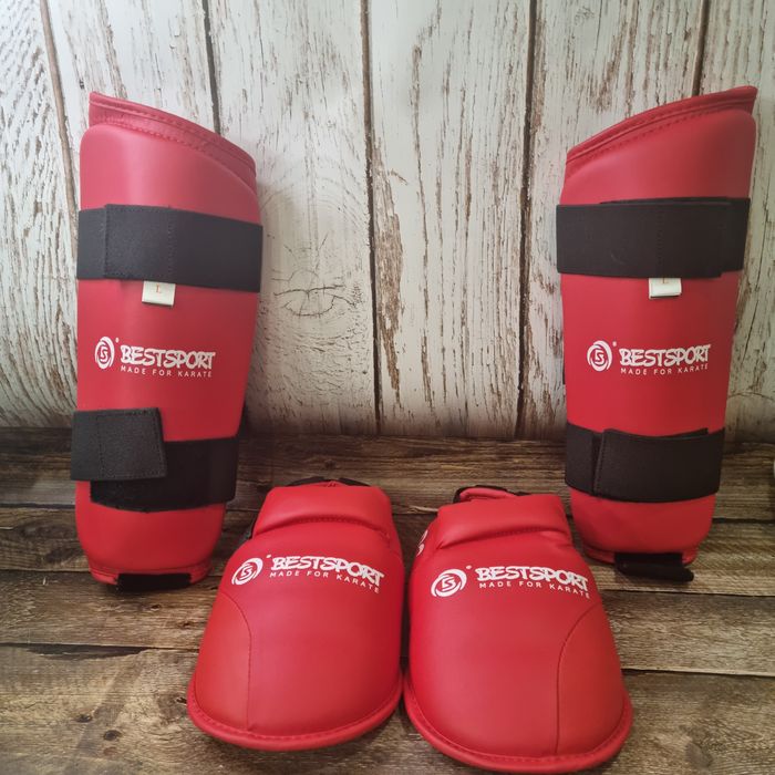karate ochraniacze na stopy i piszczele