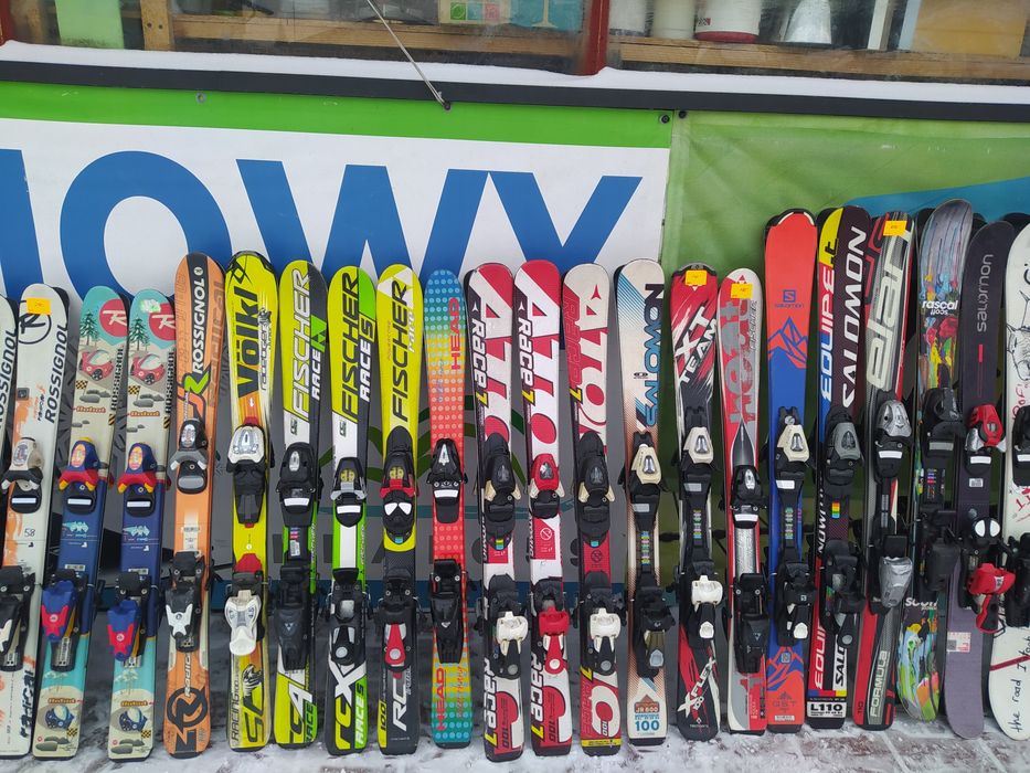 Narty dziecięce duży wybór od 67,70,77,80,87,90,93,97,100 cm