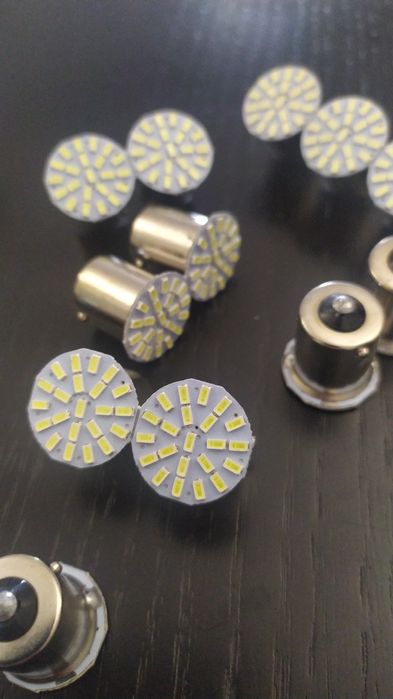Leds P21W 22 SMD (BA15D e BA15S) canbus