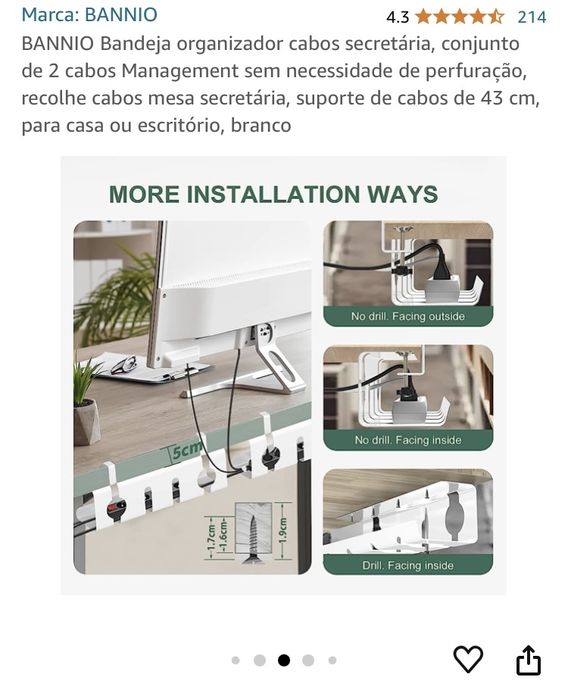 Desktop Cable Organizer427388850835957764