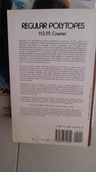 Livro Ingles Regular Polytopes Capa Dura