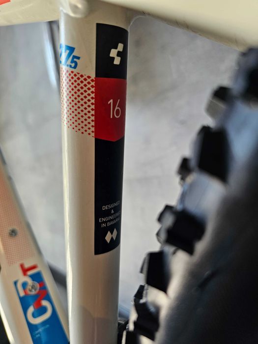 WYPRZEDAŻ * CUBE AIM Rama 16" KOŁA 27,5 * Shimano ACERA 3x8 Hydraulika