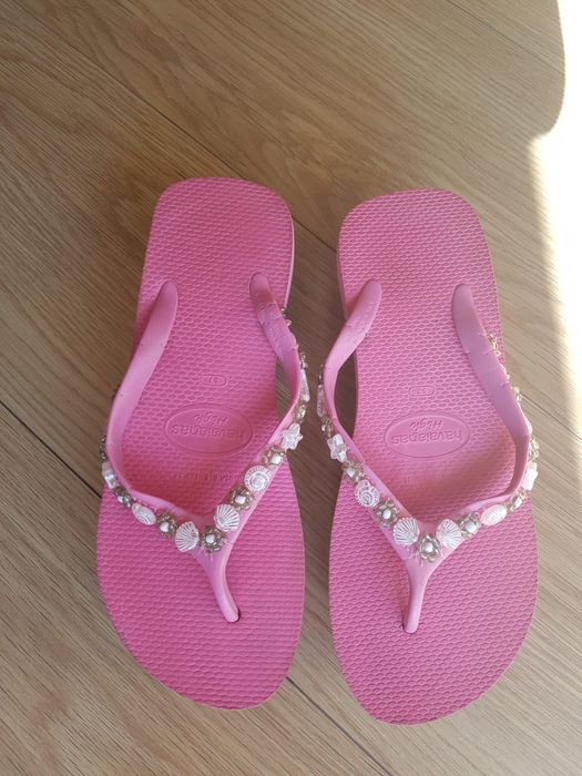 Havaianas de cunha alta n.37