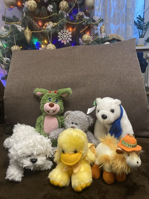 Мягкие плюшевые игрушки