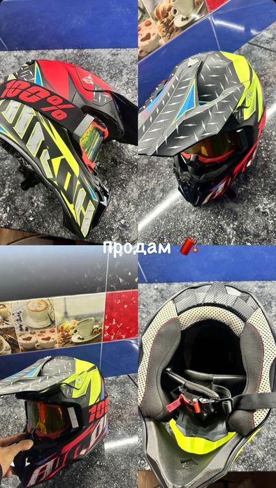 Шлем мото стан нових