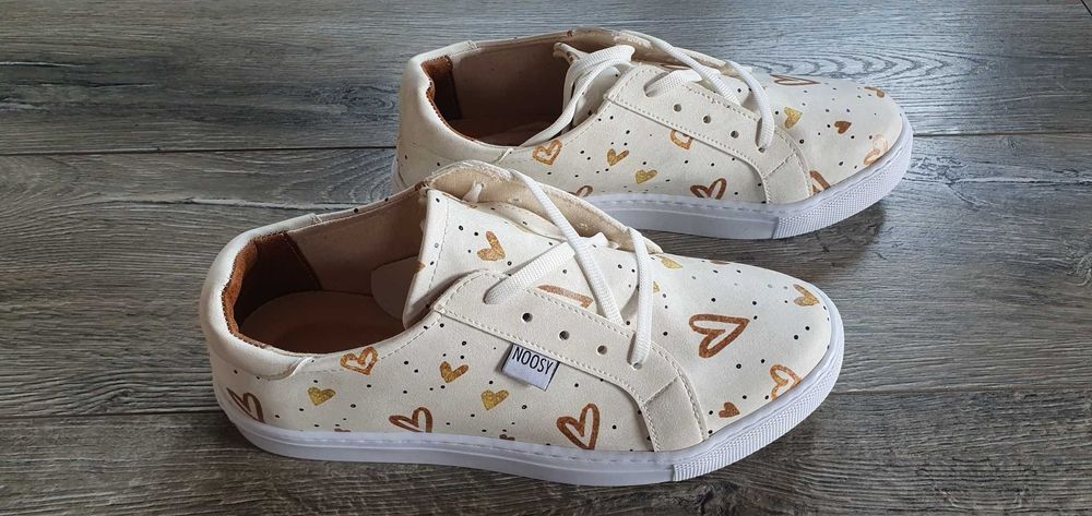 Sneakersy NOWE Modne Damskie - ŚLICZNE nr-38 firmy  NOOSY