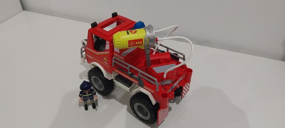 Carro bombeiros playmobil 9466