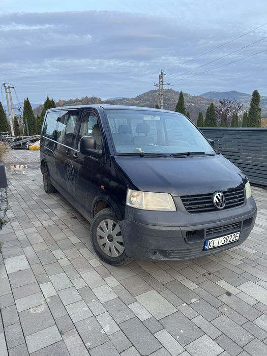 Vw caravelle 1.9tdi klima dluga czarny metalik zamiana