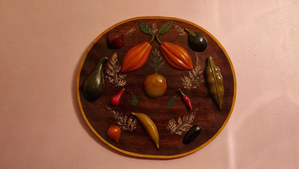 Peça de artesanato antiga de São Tomé e Príncipe