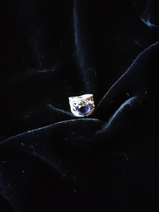 Срібло, аметист 925 проба.