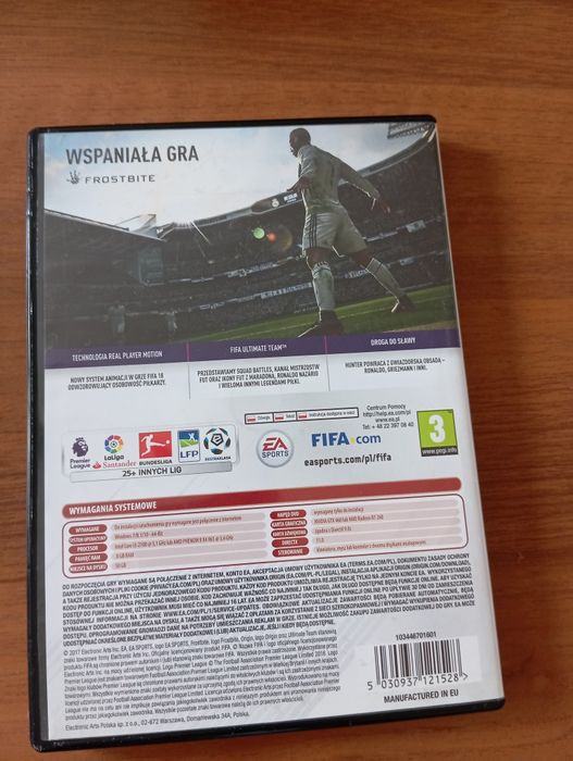 Gra na PC DVD Rom FIFA 18