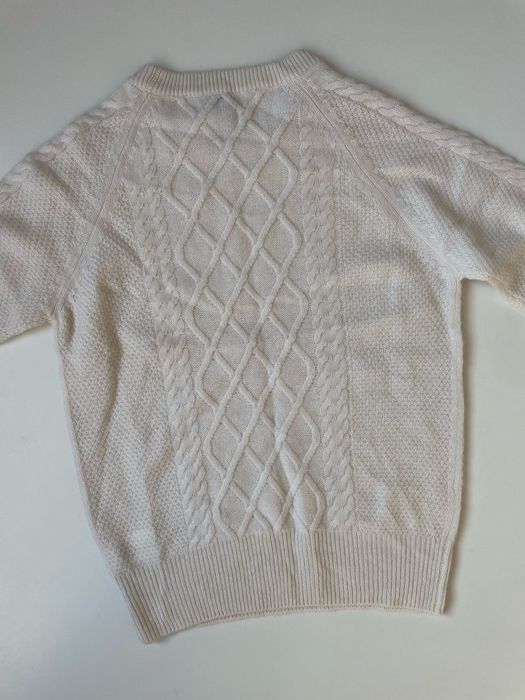 Білий кашеміровий светр Davida