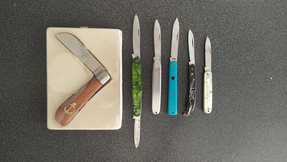 Lote de 5 Canivetes