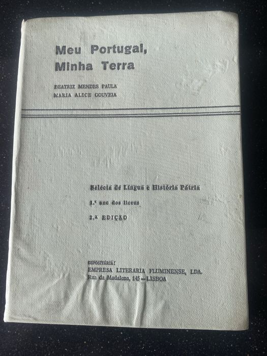 Manual de Literatura, dos anos 60.