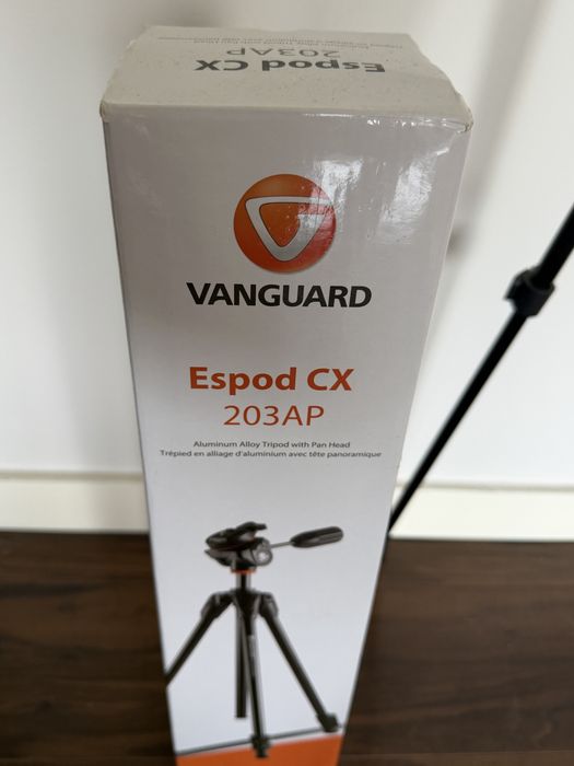 Tripé Vanguard Espod CX 203AP – Novo, nunca usado