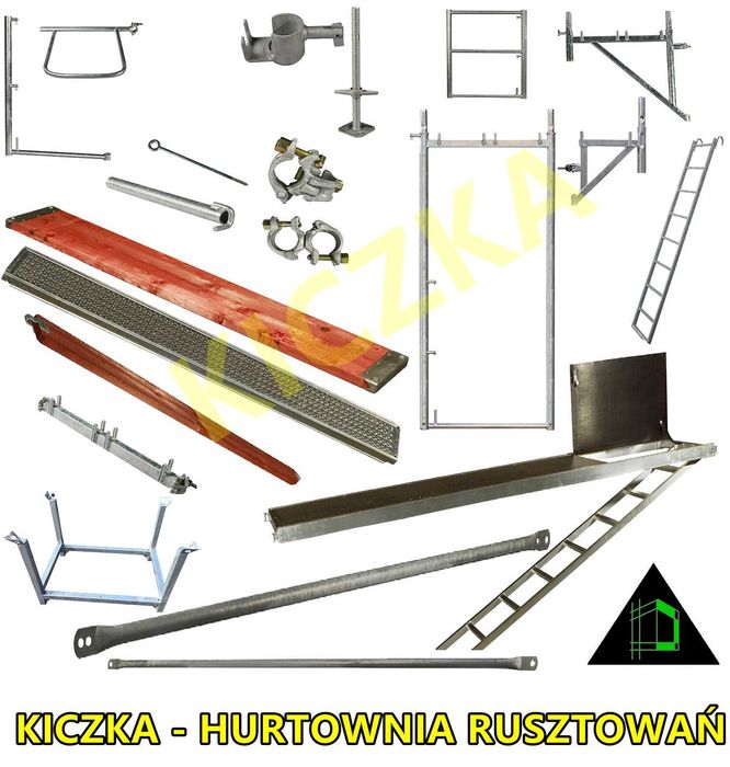 WYPRZEDAŻ Rusztowanie Tanie RUSZTOWANIA Typ Baumann Rux Plettac 234m2