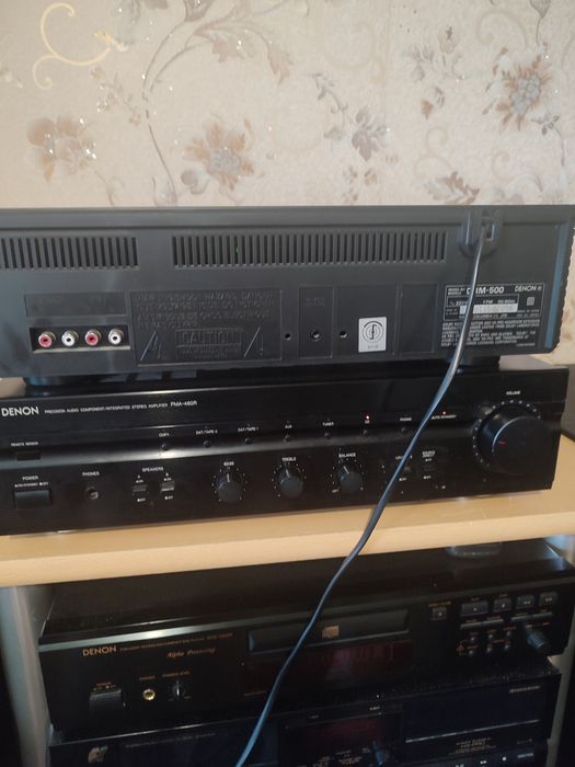 Кассетная дека denon DRM-500.