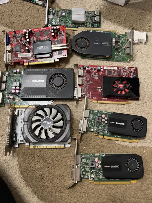 Видеокарты с Европы