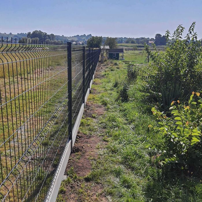 Ogrodzenie Panelowe 3D montaż podmurówka bramy