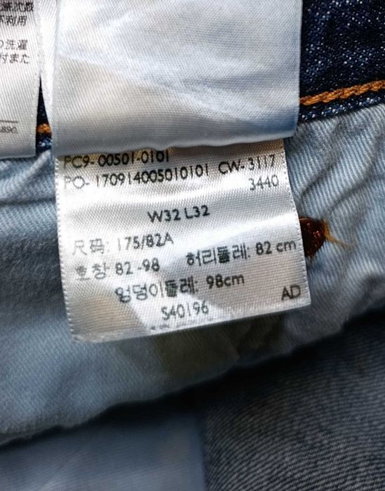 джинси LEVIS 501 W32 L32